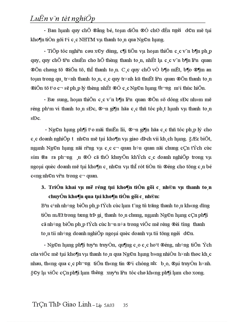 image for page Một số kiến nghị góp phần hoàn thiện chế độ thanh toán không dùng tiền mặt tại NHNo PTNT tỉnh Nam Định 1