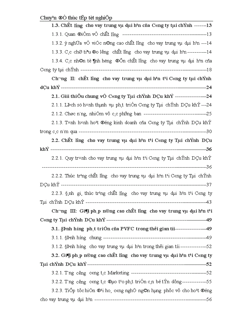 image for page Nâng cao chất lượng cho vay trung và dài hạn tại Công ty Tài chính Dầu khí 1
