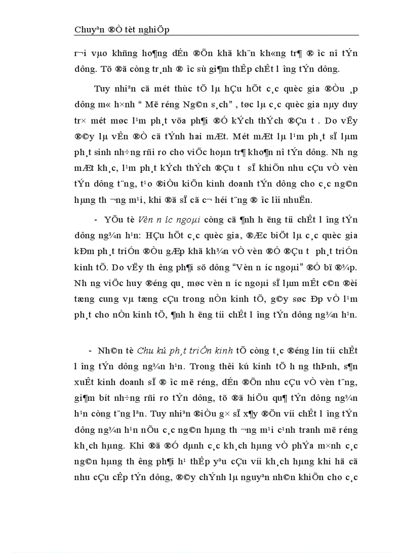 image for page Nâng cao chất lượng tín dụng ngắn hạn tại Chi nhánh NHCT khu vực Chương Dương 1