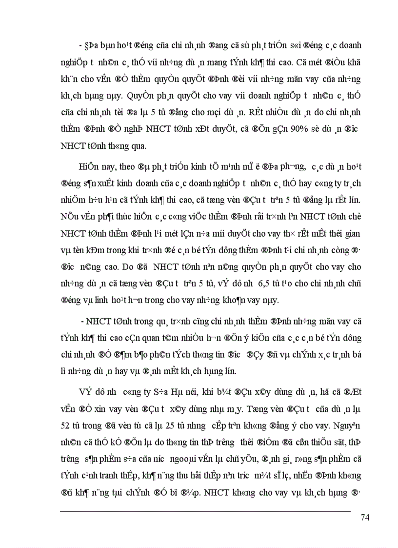 image for page Một số giải pháp nâng cao chất lượng tín dụng trung dài hạn tại Ngân hàng Công thương Phúc Yên 1