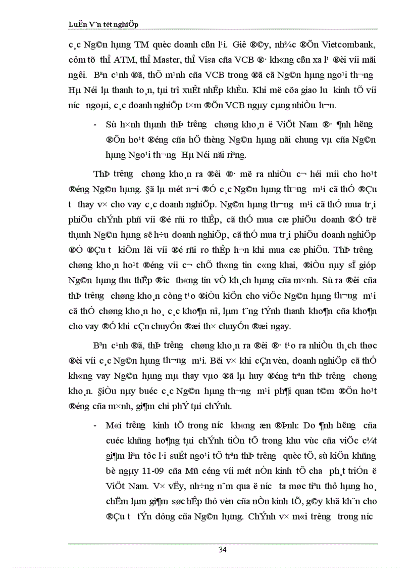 image for page Giải pháp nâng cao chất lượng tín dụng tại Ngân hàng Ngoại thương Hà Nội 1