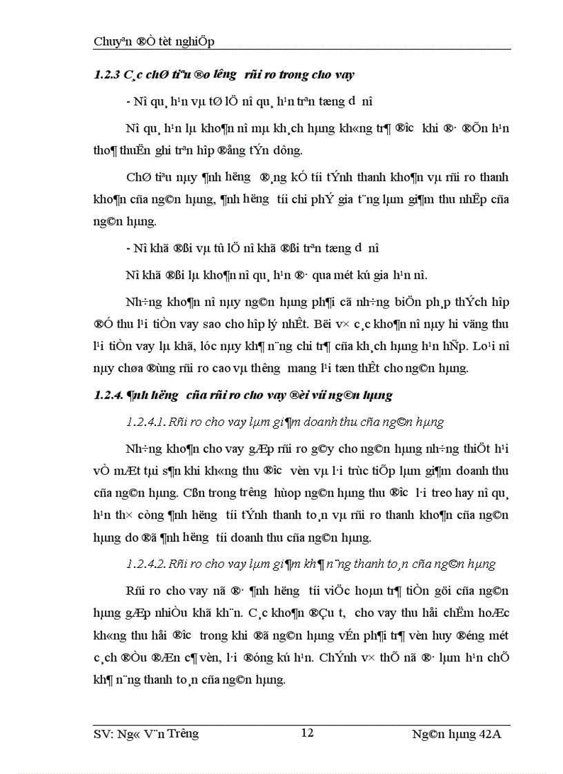 image for page Giải pháp phòng ngừa và hạn chế rủi ro trong cho vay tại ngân hàng công thương Thanh Hoá 1