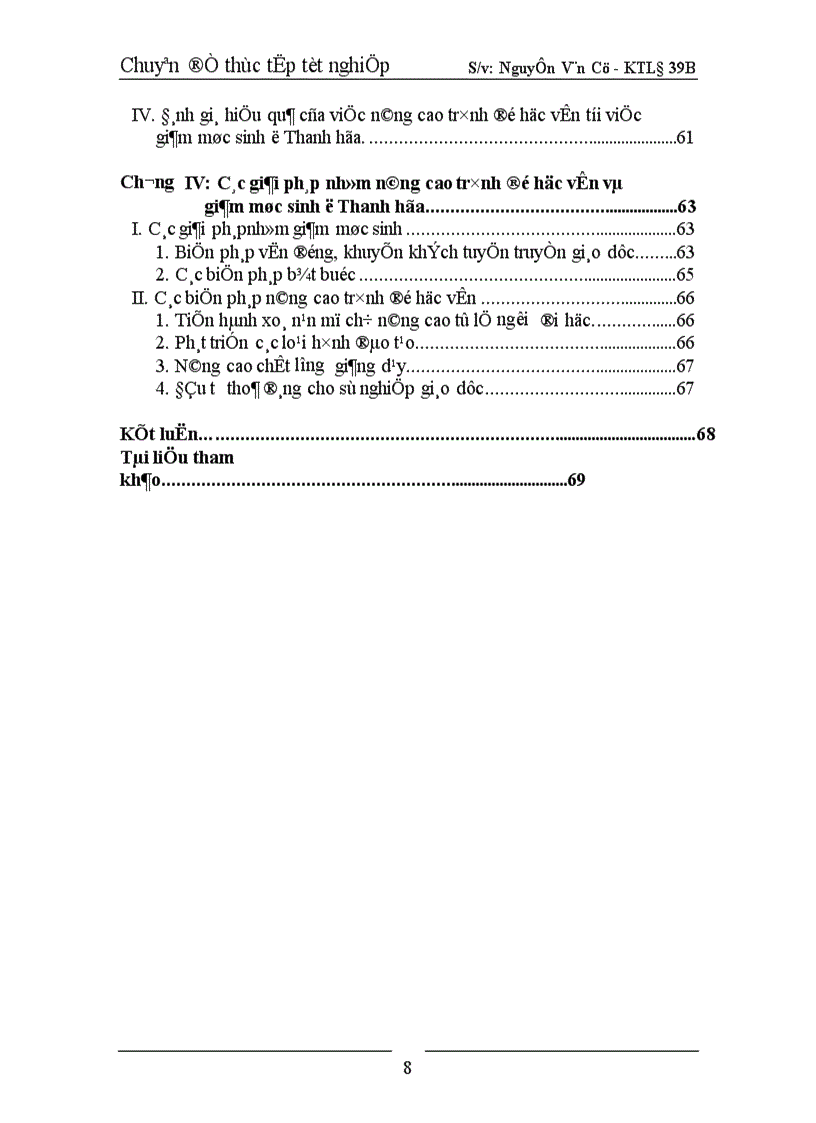 image for page Một số giảI pháp nhằm nâng cao trình độ học vấn và giảm mức sinh ở Thanh Hoá 1