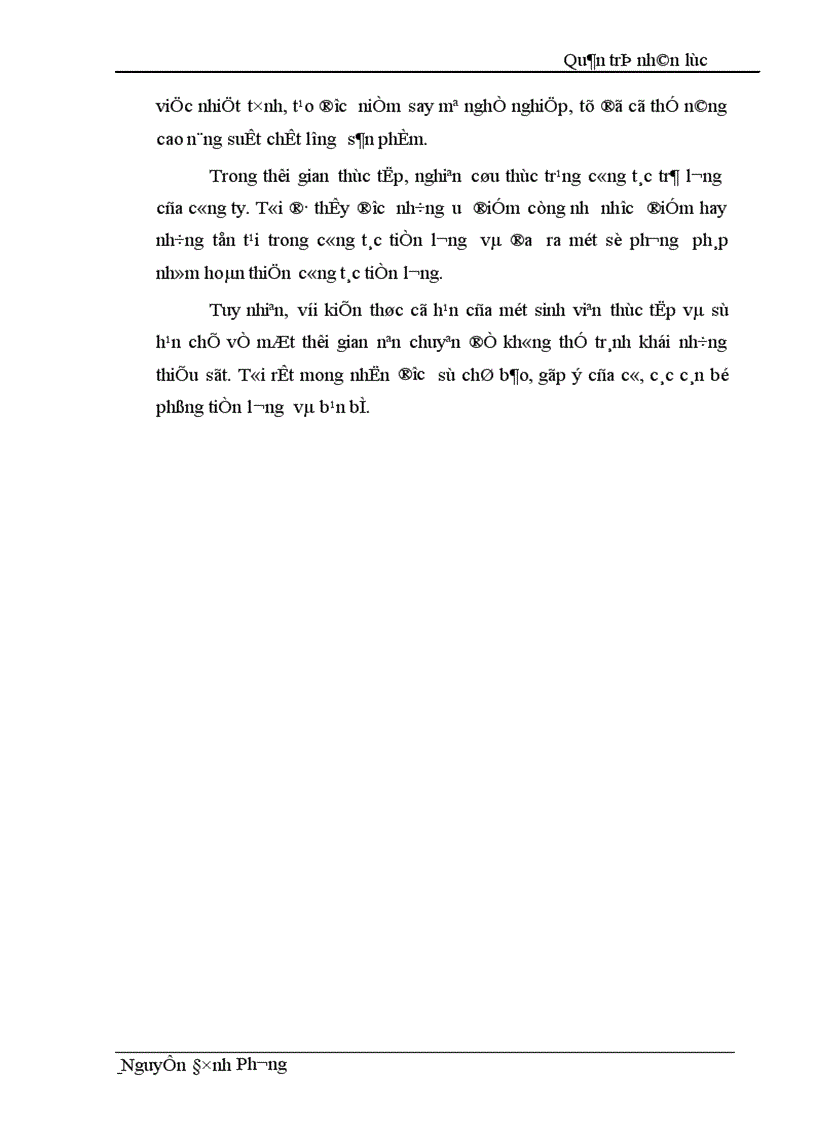 image for page Tình hình thực tế sản xuất của công nhân về điều kiện thực hiện mưc sản lượng thái độ lao động của công nhân