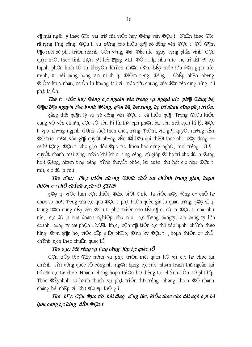 image for page Tình hình huy động vốn đầu tư phát triển ở Việt Nam