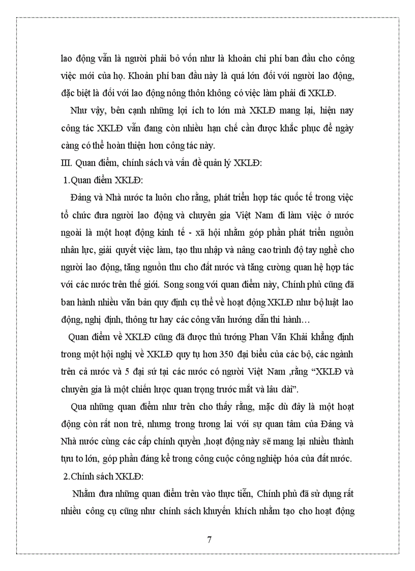 image for page Thực trạng XKLĐ tỉnh Nam Định