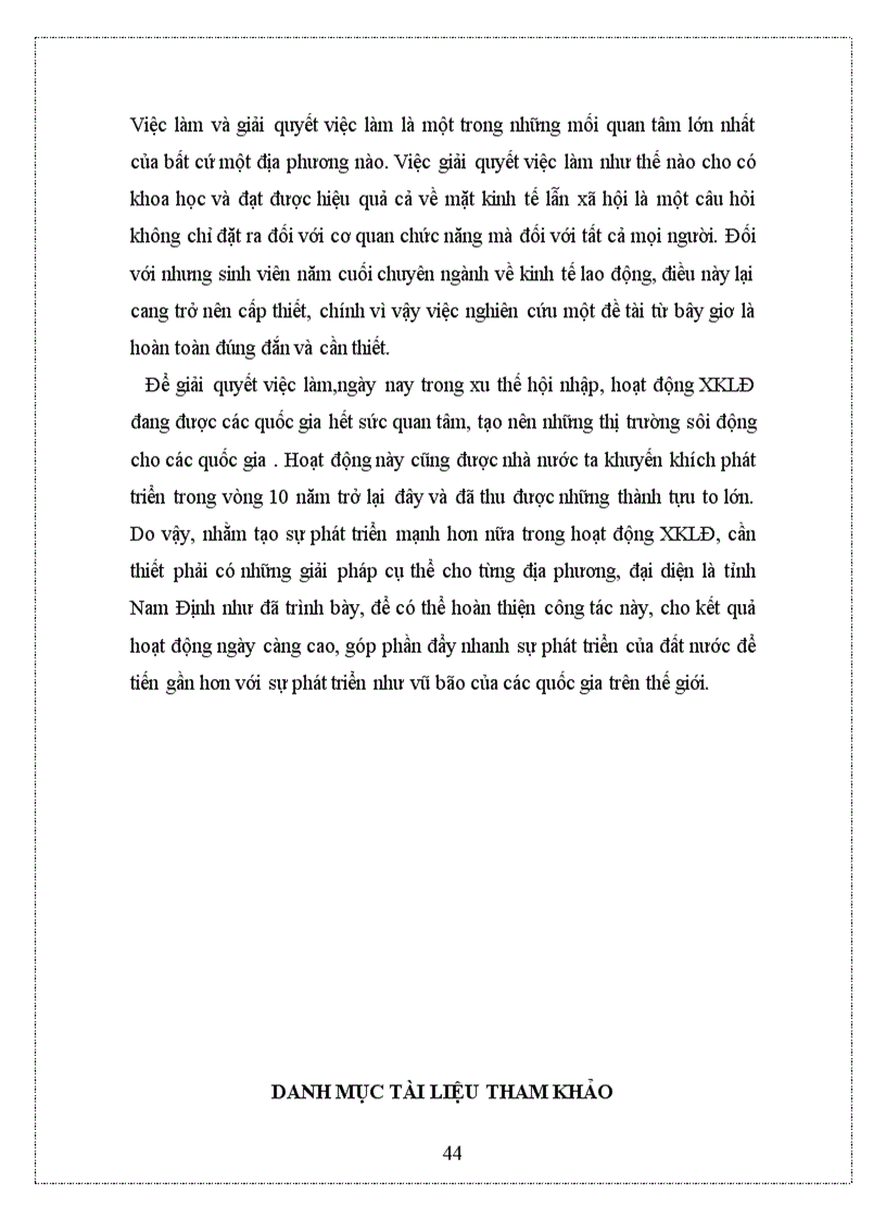 image for page Thực trạng XKLĐ tỉnh Nam Định