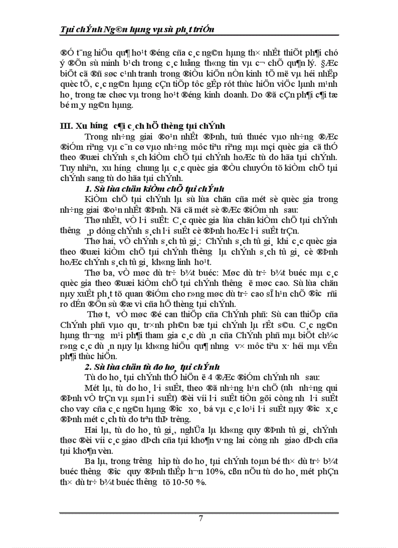 image for page Tài chính Ngân hàng và sự phát triển 1