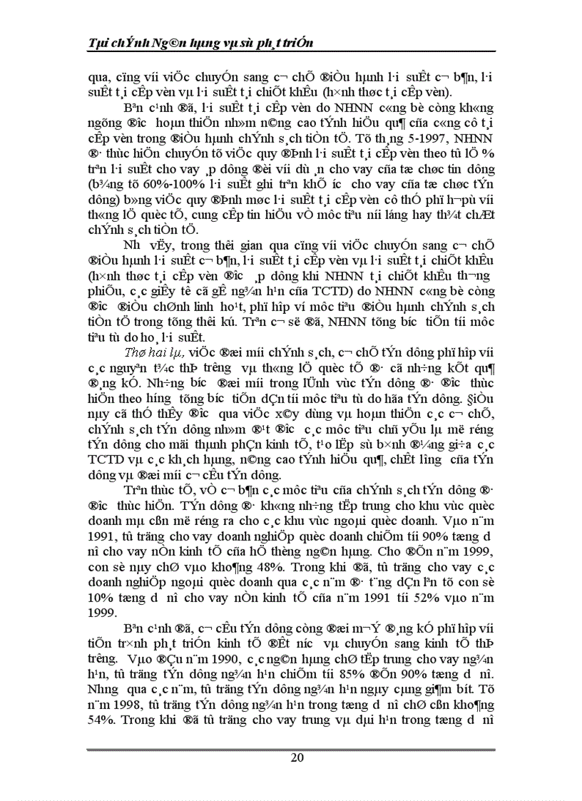 image for page Tài chính Ngân hàng và sự phát triển 1