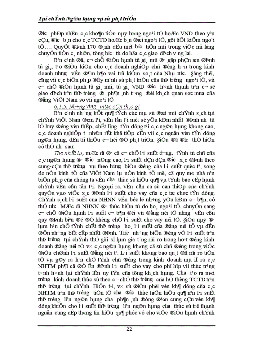 image for page Tài chính Ngân hàng và sự phát triển 1