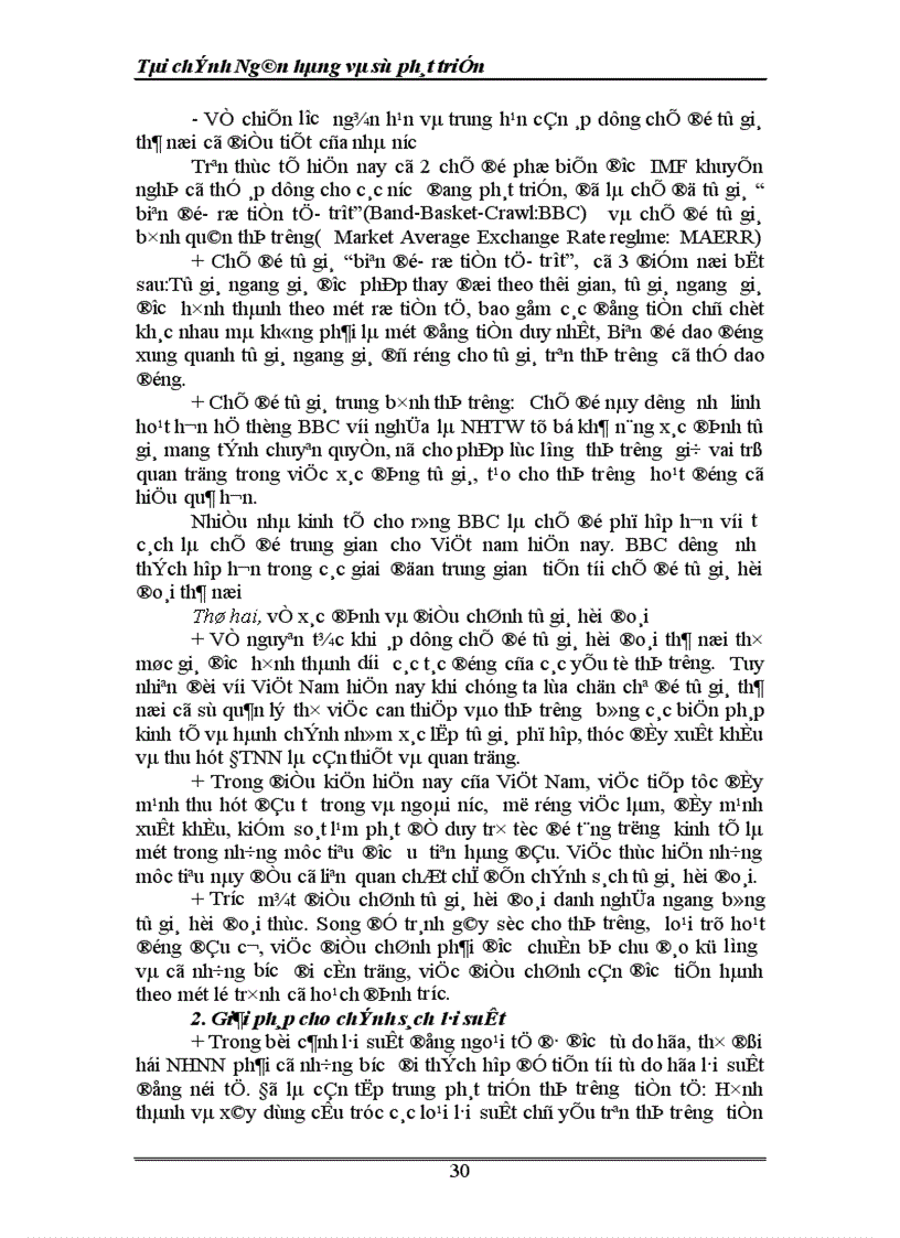 image for page Tài chính Ngân hàng và sự phát triển 1