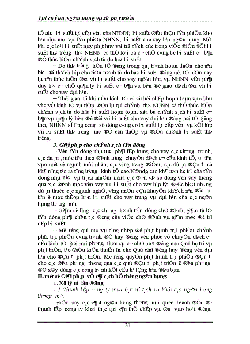 image for page Tài chính Ngân hàng và sự phát triển 1