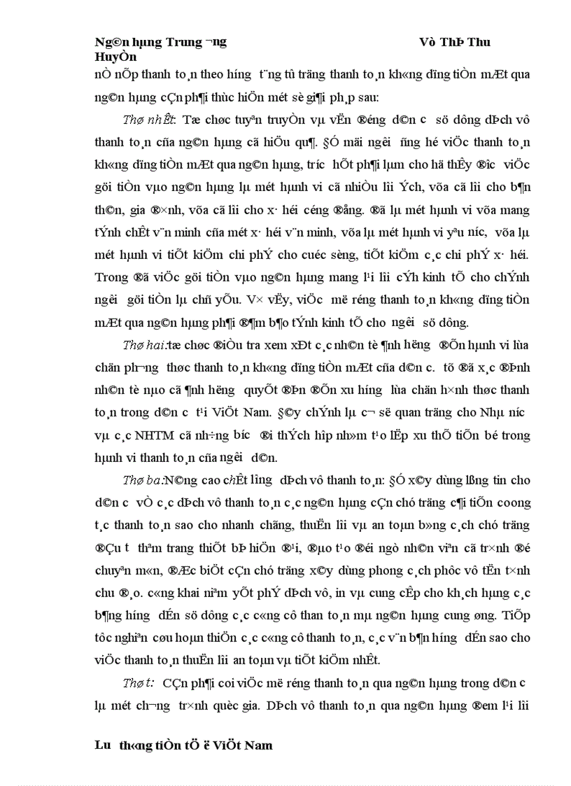 image for page Thực trạng lưu thông tiền mặt việt nam