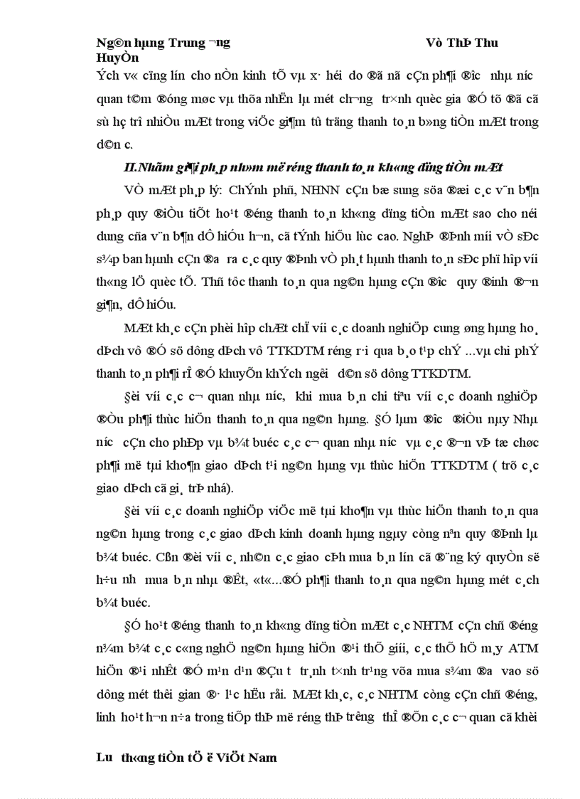 image for page Thực trạng lưu thông tiền mặt việt nam