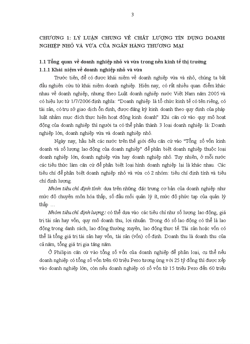 image for page Nâng cao chất lượng tín dụng doanh nghiệp nhỏ và vừa tại Ngân hàng TMCP Quân đội Chi nhánh Hải Phòng