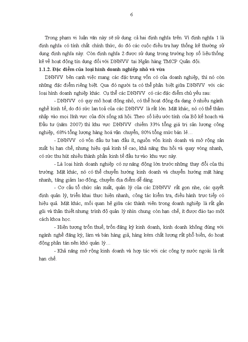 image for page Nâng cao chất lượng tín dụng doanh nghiệp nhỏ và vừa tại Ngân hàng TMCP Quân đội Chi nhánh Hải Phòng