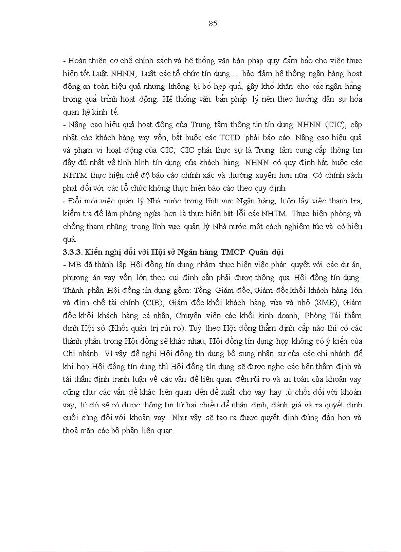 image for page Nâng cao chất lượng tín dụng doanh nghiệp nhỏ và vừa tại Ngân hàng TMCP Quân đội Chi nhánh Hải Phòng
