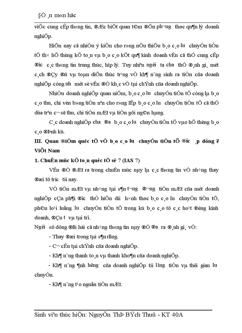 image for page BCLCTT theo chế độ kế toán doanh nghiệp Việt Nam hiện hành và những điều kiện cơ bản để vận hành chế độ BCLCTT trong quản lý hoạt động kinh doanh của doanh nghiệp 1