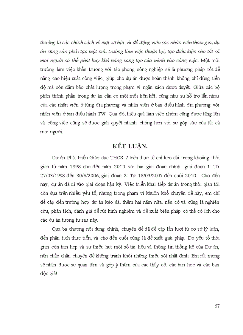 image for page Một số giải pháp đề xuất nhằm hoàn thiện công tác quản lý Dự án Phát triển giáo dục Trung học Cơ sở II CPCU Bộ Giáo dục và Đào tạo trong giai đoạn 2010 2012