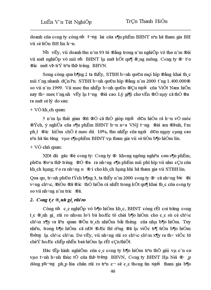 image for page Phân tích tình hình triển khai và khả năng phát triển của nghiệp vụ bảo hiểm an sinh giáo dục BH ASGD ở Công ty bảo hiểm nhân thọ Hà Nội