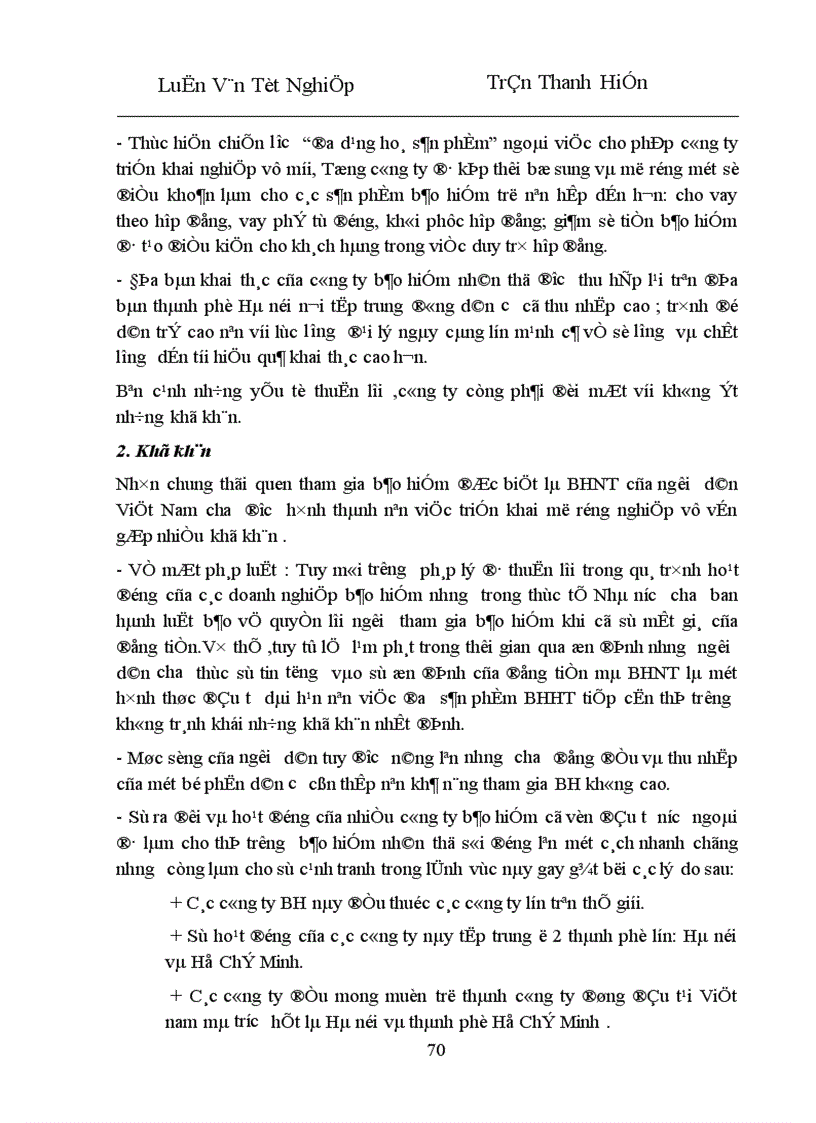 image for page Phân tích tình hình triển khai và khả năng phát triển của nghiệp vụ bảo hiểm an sinh giáo dục BH ASGD ở Công ty bảo hiểm nhân thọ Hà Nội