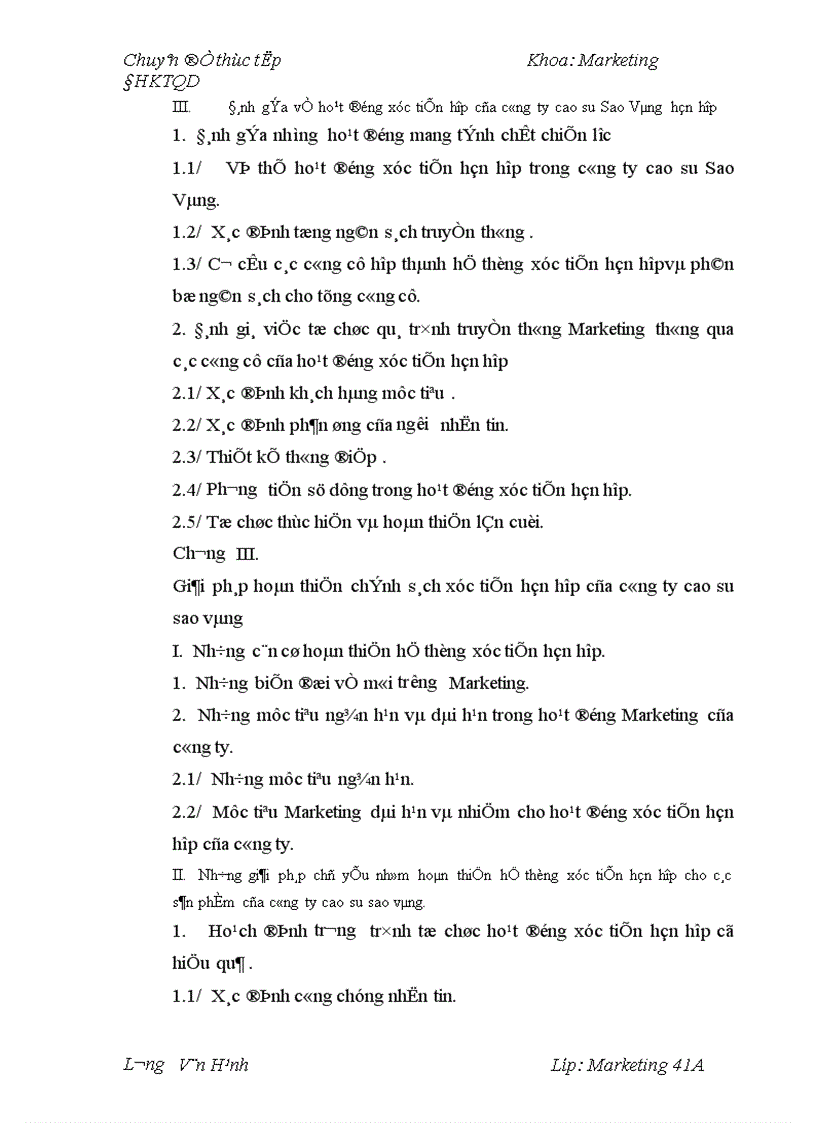 image for page Hoàn thiện chính sách xúc tiến hỗn hợp cho các sản phẩm của Công Ty Cao Su Sao Vàng 1