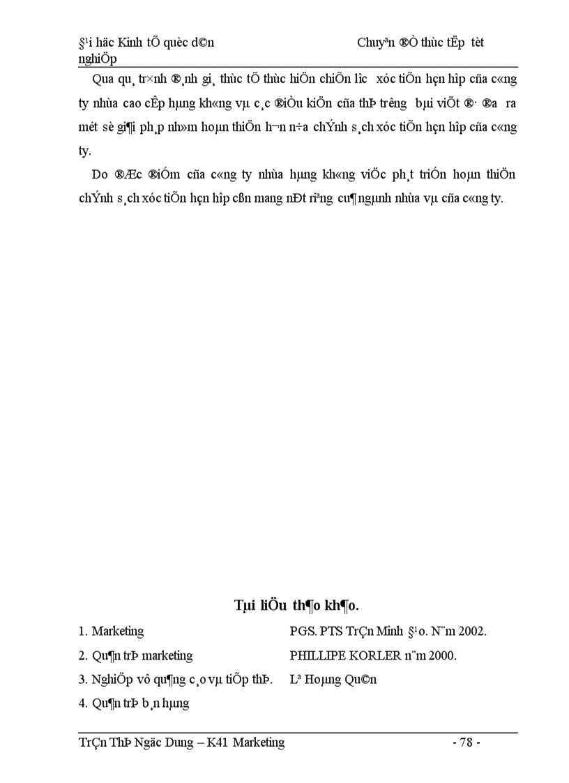 image for page Hoàn thiện chính sách xúc tiến hỗn hợp cho sản phẩm nhựa của công ty nhựa cao cấp Hàng không