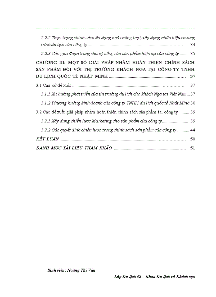 image for page Một số giải pháp hoàn thiện chính sách sản phẩm đối với thị trường khách Nga của công ty TNHH du lịch quốc tế Nhật Minh