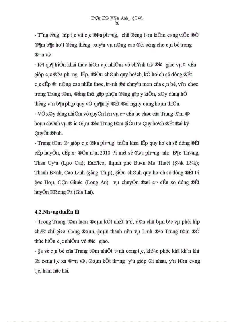 image for page Báo cáo thuyết minh quy hoạch sử dụng đất đến năm 2010 và định hướng đến năm 2020 phường Hưng Bình Thành phố Vinh