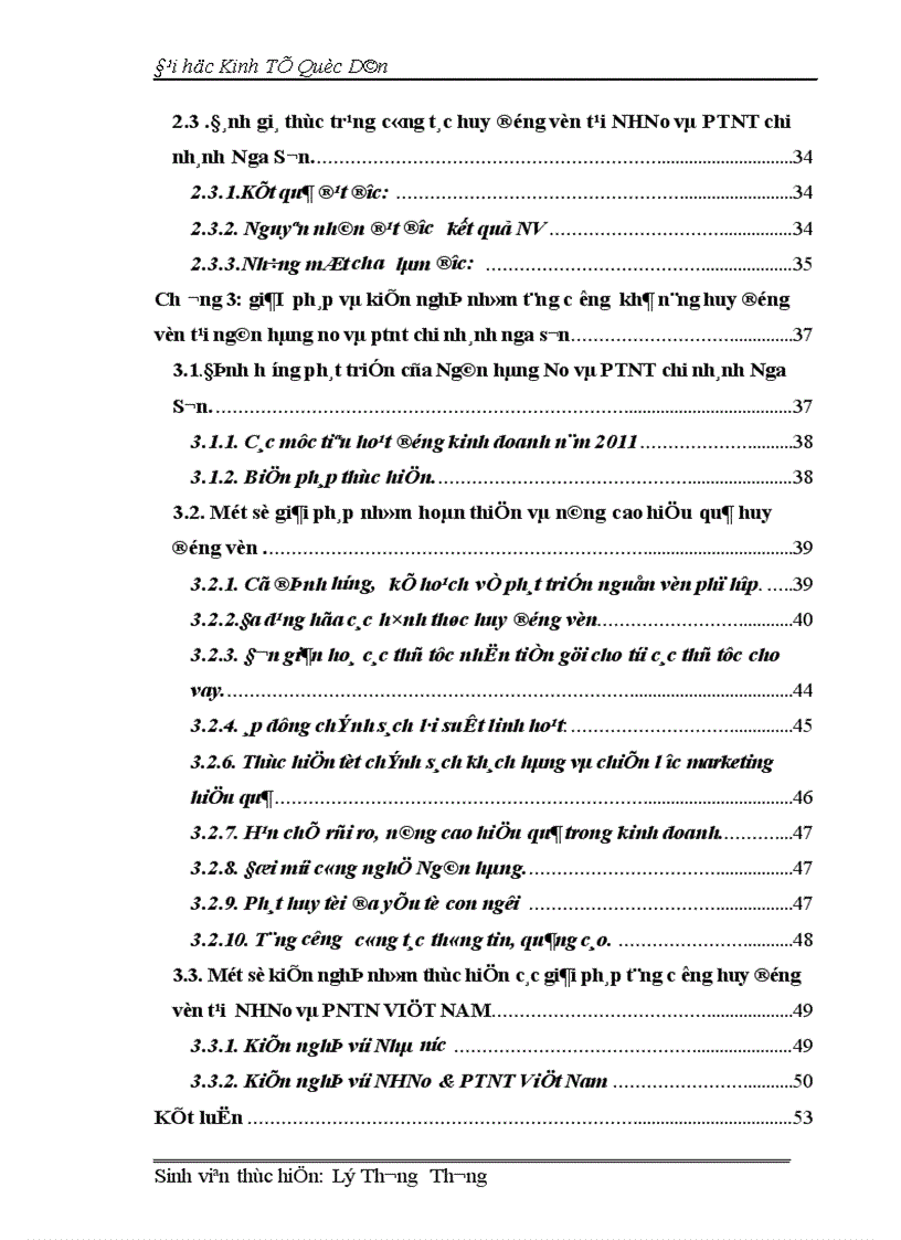 image for page Giải pháp tăng cường khả năng huy động vốn của Ngân hàng Nông nghiệp và Phát triển nông thôn chi nhánh Nga sơn 1