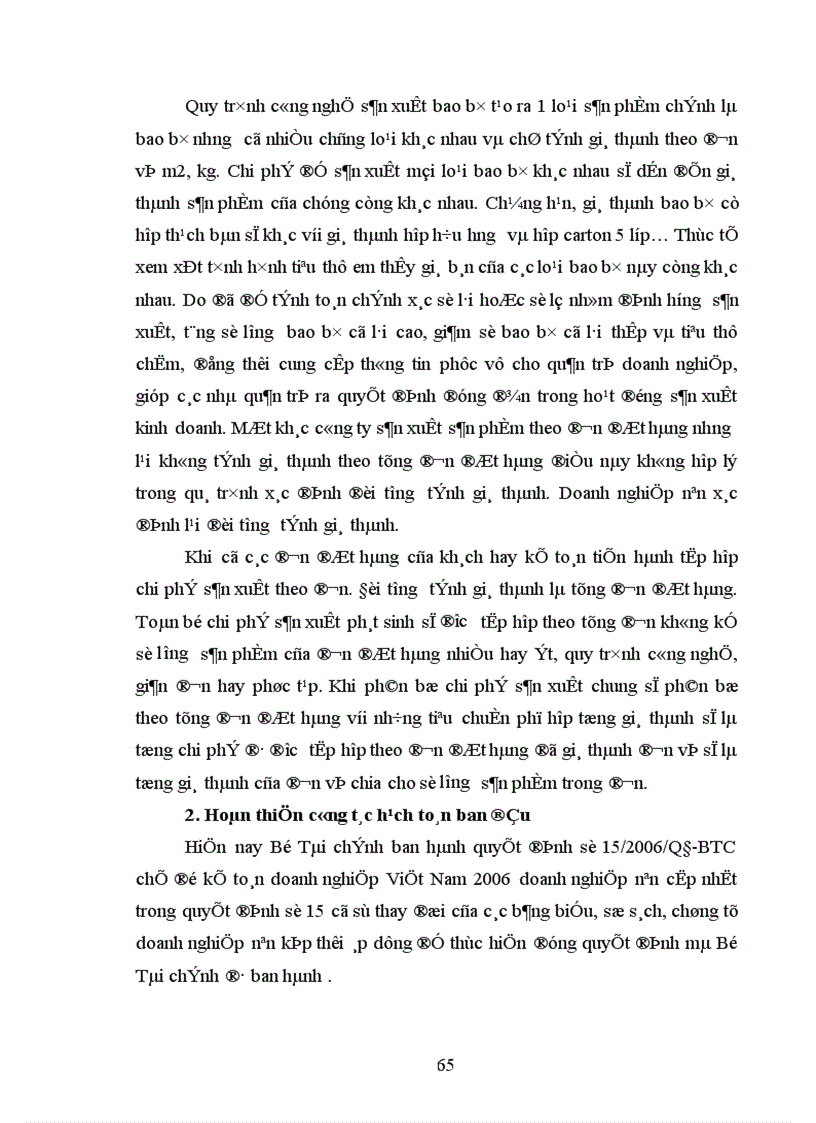 image for page Hoạch toán chi phí sản xuất và tính giá thành sản phẩm 1