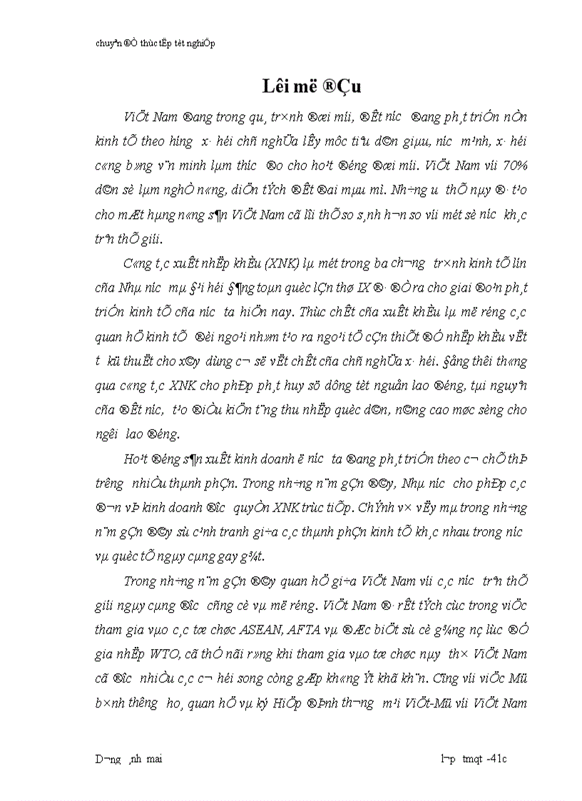 image for page Hoàn thiện tổ chức công tác xuất khẩu tại công ty XNK nông sản thực phẩm Hà Nội AGREXPORT