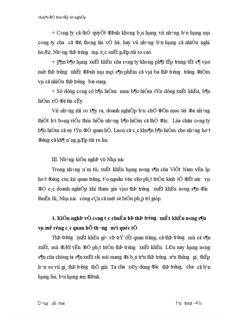 image for page Hoàn thiện tổ chức công tác xuất khẩu tại công ty XNK nông sản thực phẩm Hà Nội AGREXPORT