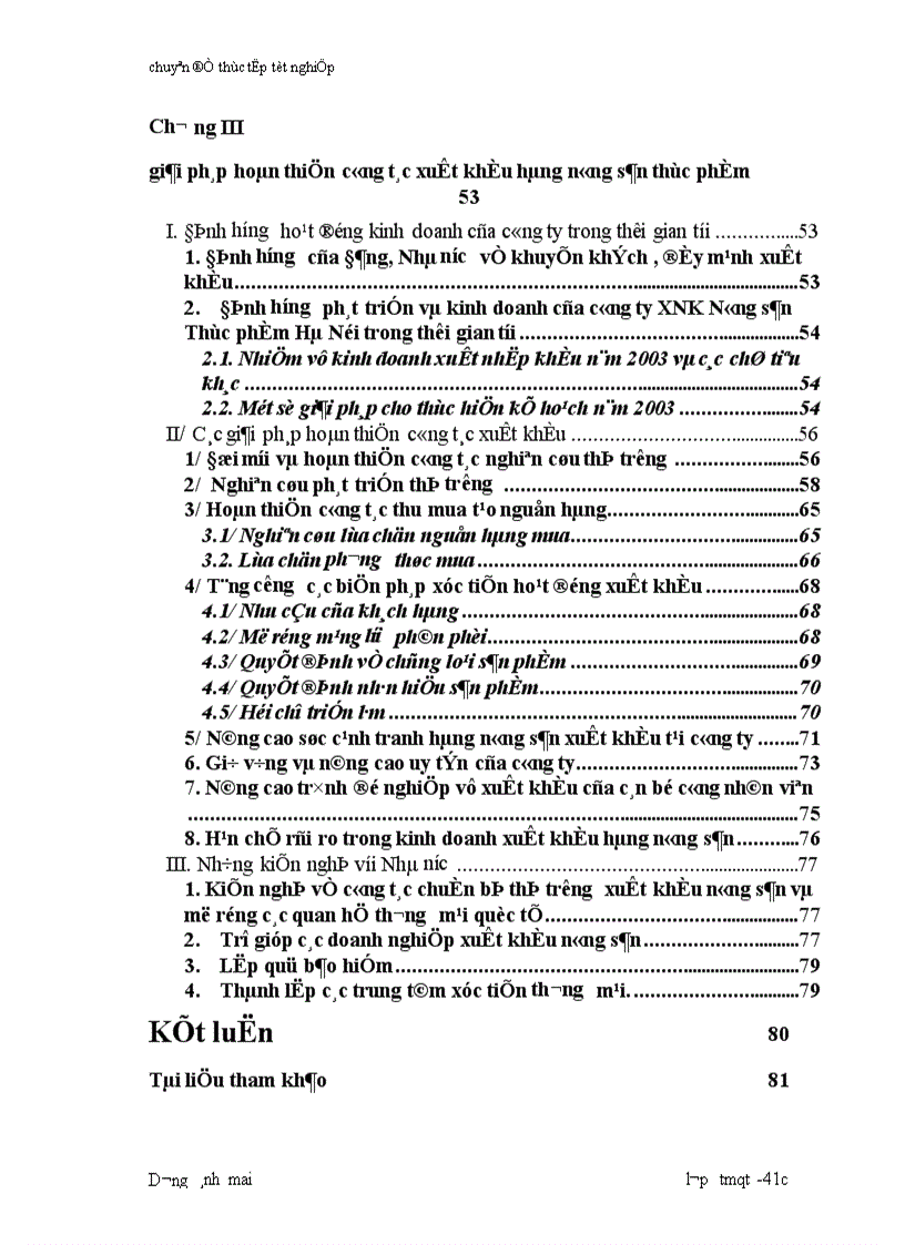 image for page Hoàn thiện tổ chức công tác xuất khẩu tại công ty XNK nông sản thực phẩm Hà Nội AGREXPORT