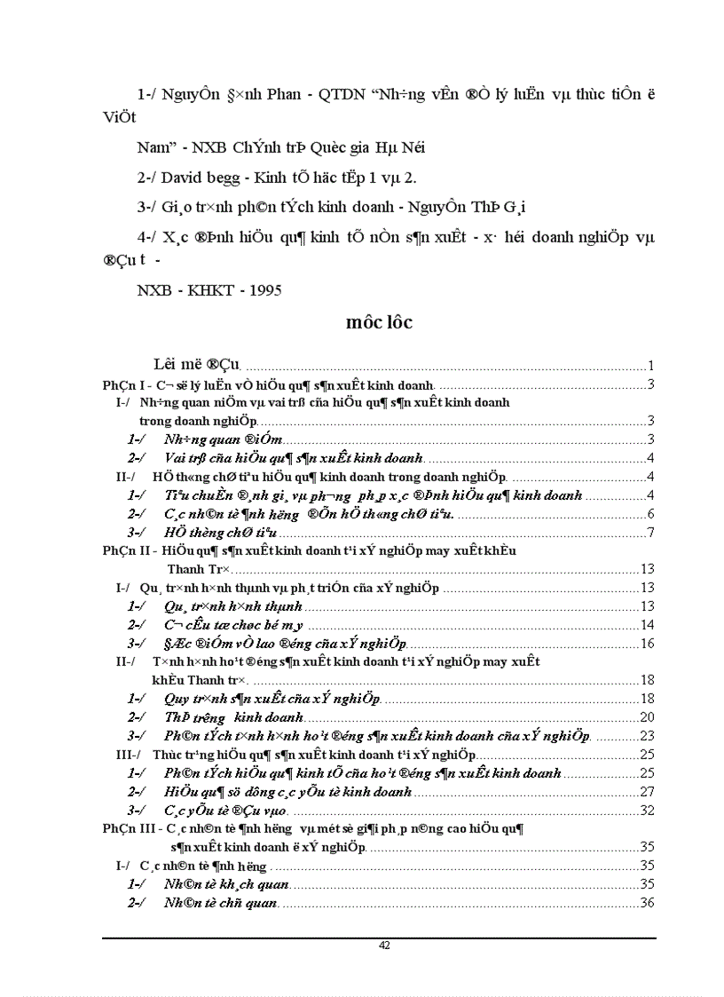 image for page Các nhân tố ảnh hưởng và một số giải pháp nâng cao hiệu quả sản xuất kinh doanh ở xí nghiệp