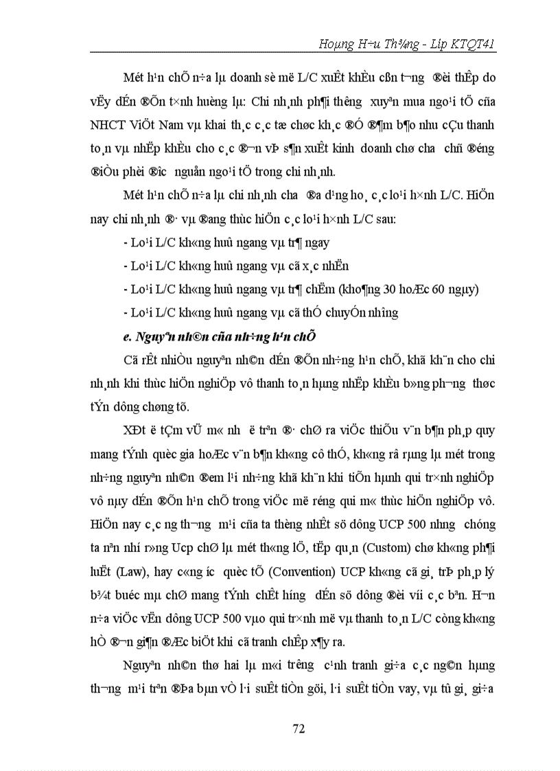 image for page Thực trạng phát triển nghiệp vụ thanh toán hàng nhập khẩu bằng phương thức tín dụng chứng từ tại nhct đống đa