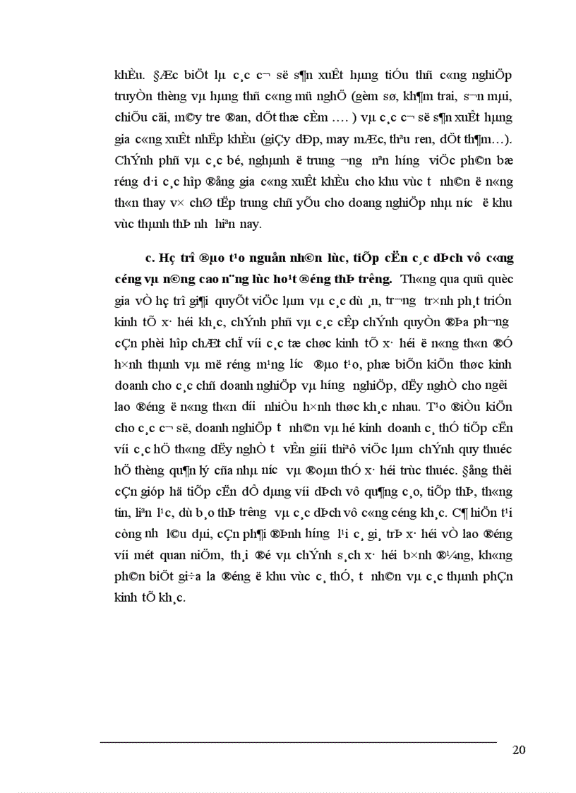 image for page Quan điểm phát triển với việc phát triển nền kinh tế cá thể tiểu chủ và tư bản thương nghiệp trong công nghiệp va tiểu thủ công nghiệp nông thôn