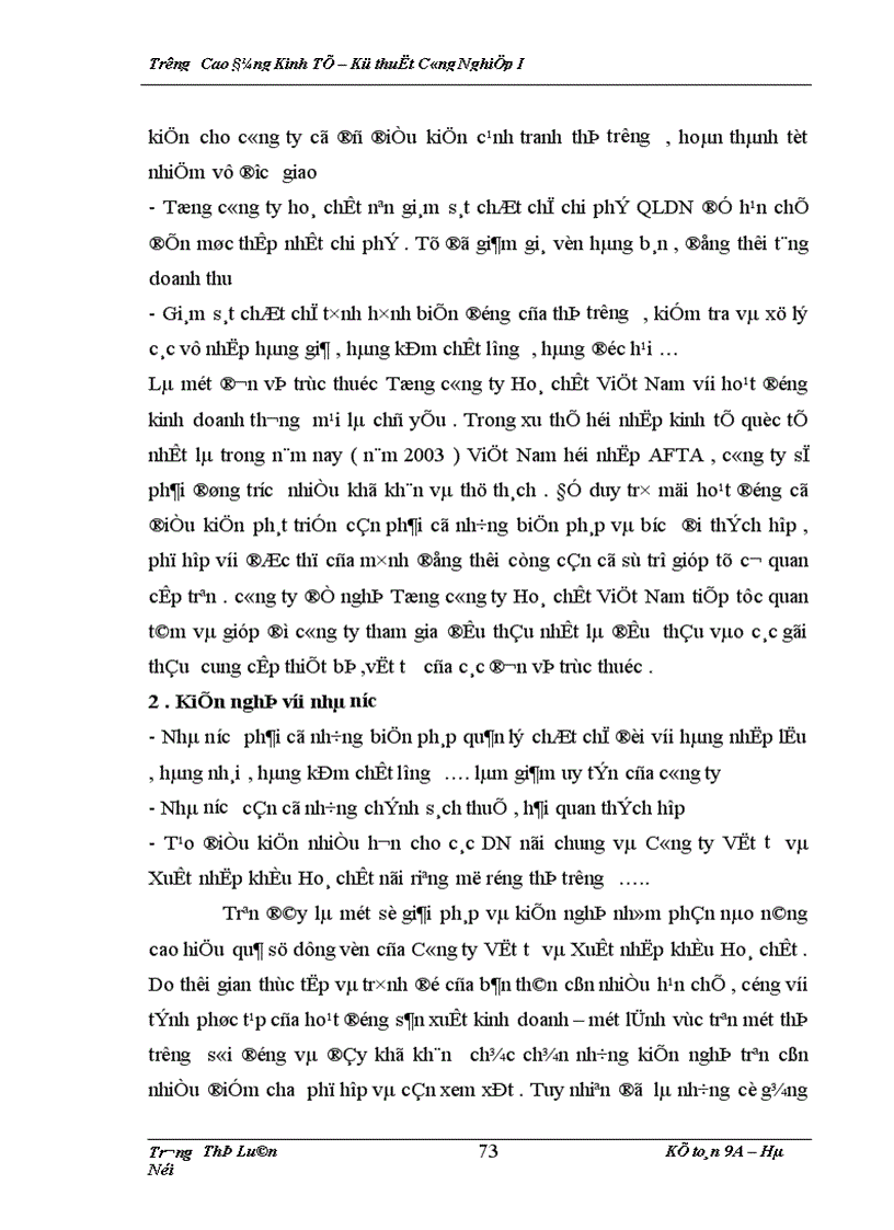 image for page Một số giải pháp nhằm nâng cao hiệu quả quản lý và sử dụng vốn tại Công ty Vật tư và Xuất nhập khẩu Hoá chất 1