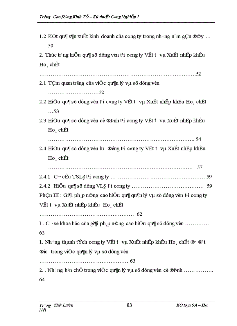 image for page Một số giải pháp nhằm nâng cao hiệu quả quản lý và sử dụng vốn tại Công ty Vật tư và Xuất nhập khẩu Hoá chất 1