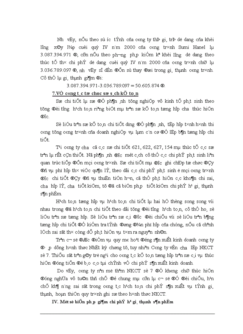 image for page Hoàn thiện công tác hạch toán chi phí sản xuất và tính giá thành sản phẩm tại Công ty Đầu tư phát triển hạ tầng đô thị