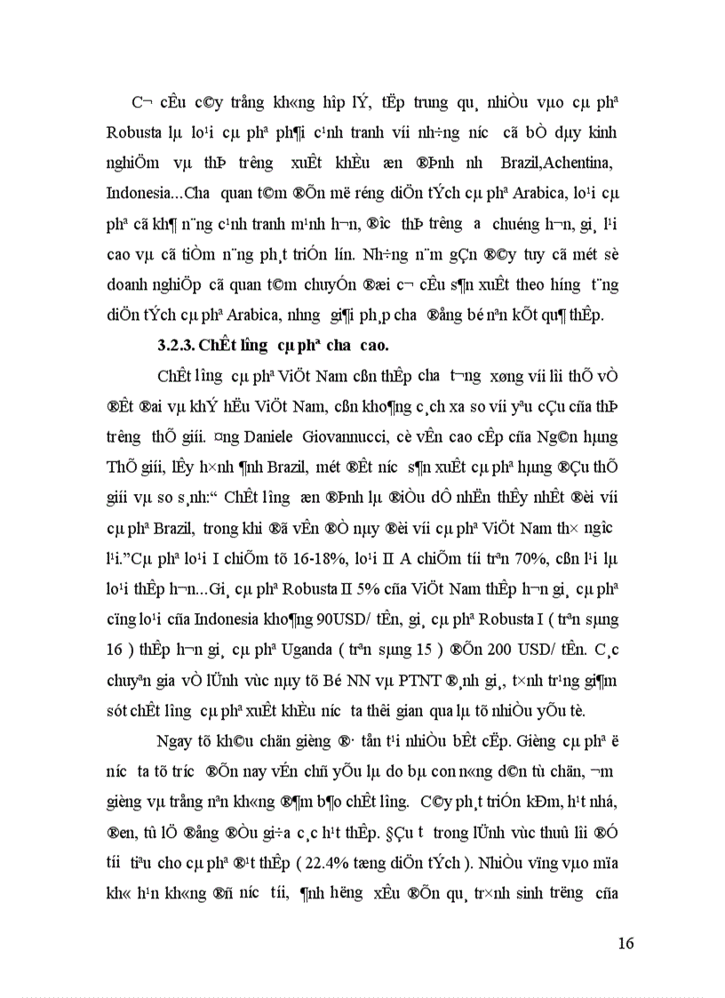 image for page Giải pháp để nâng cao khả năng cạnh tranh của ngành cà phê Việt Nam 1
