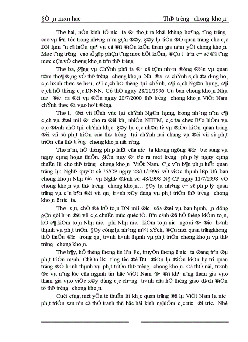 image for page Một số giải pháp thúc đẩy sự hoạt động thị trường chứng khoán Việt Nam 1