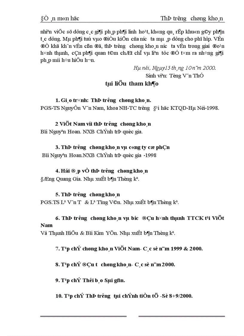 image for page Một số giải pháp thúc đẩy sự hoạt động thị trường chứng khoán Việt Nam 1