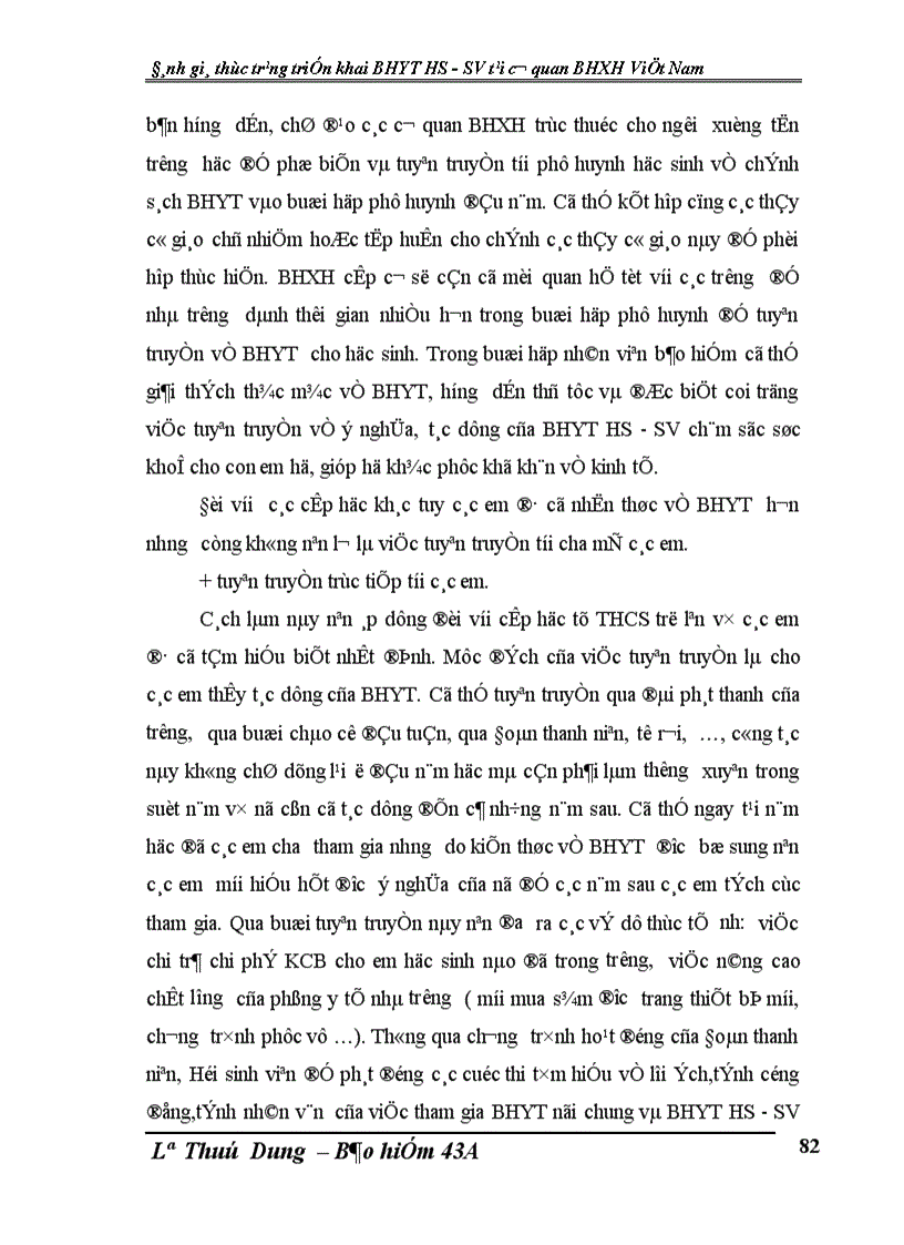 image for page Đánh giá thực trạng triển khai BHYT HS SV tại cơ quan Bảo hiểm xã hội Việt Nam 1