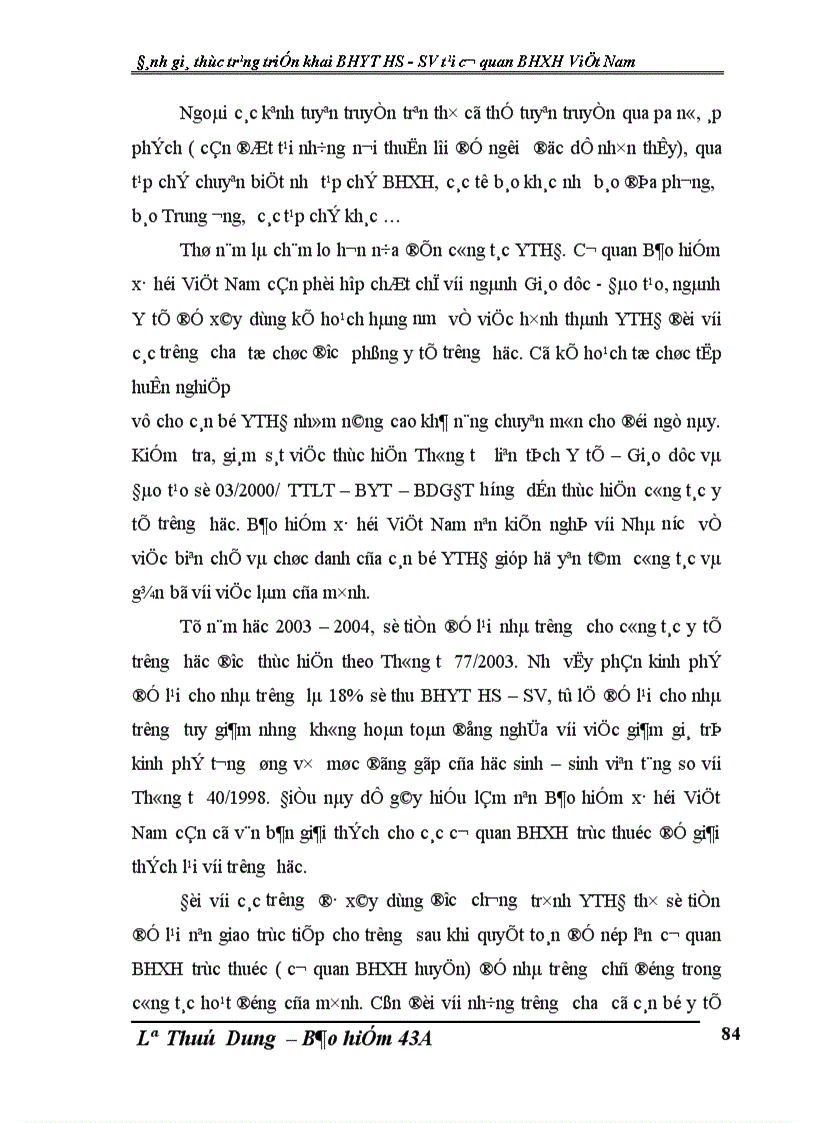 image for page Đánh giá thực trạng triển khai BHYT HS SV tại cơ quan Bảo hiểm xã hội Việt Nam 1