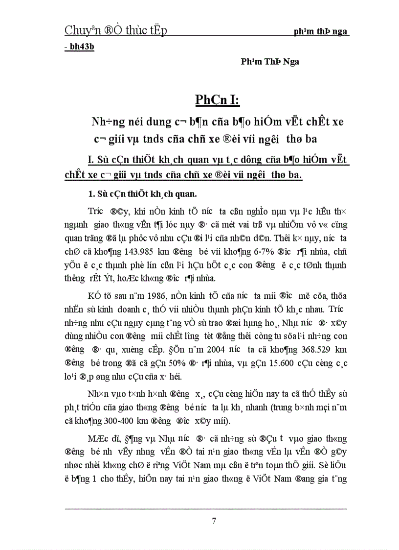 image for page Tình hình triển khai bảo hiểm vật chất xe cơ giới và TNDS của chủ xe đối với người thứ ba tại PTI Hải Phòng 1