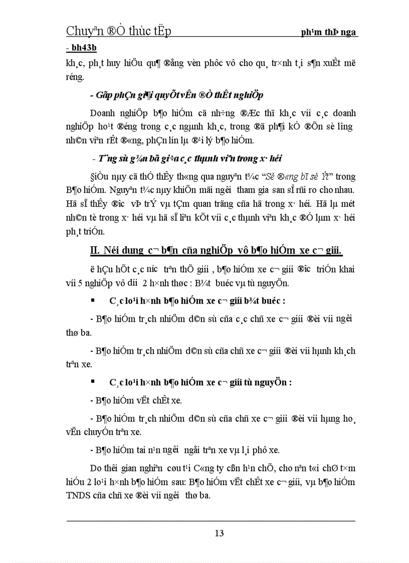 image for page Tình hình triển khai bảo hiểm vật chất xe cơ giới và TNDS của chủ xe đối với người thứ ba tại PTI Hải Phòng 1