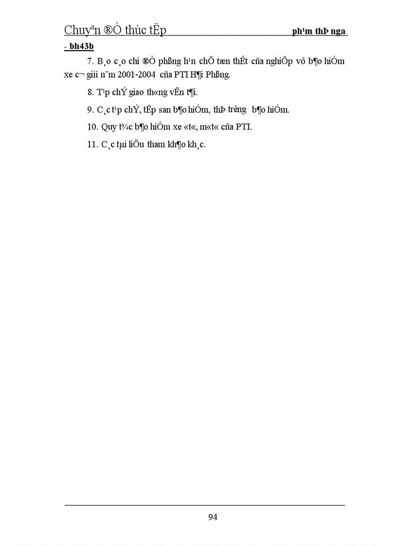 image for page Tình hình triển khai bảo hiểm vật chất xe cơ giới và TNDS của chủ xe đối với người thứ ba tại PTI Hải Phòng 1