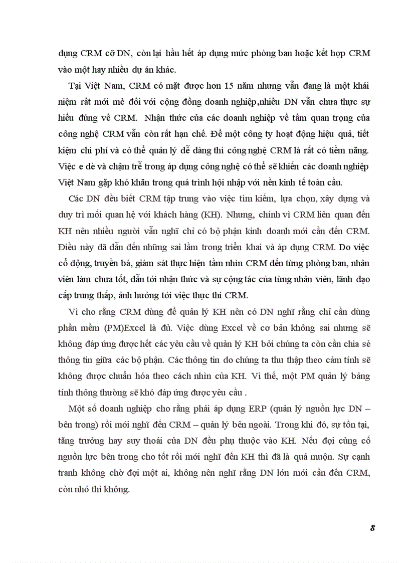 image for page Một số giải pháp để triển khai và duy trì thành công hệ thống CRM này ở các doanh nghiệp Việt Nam