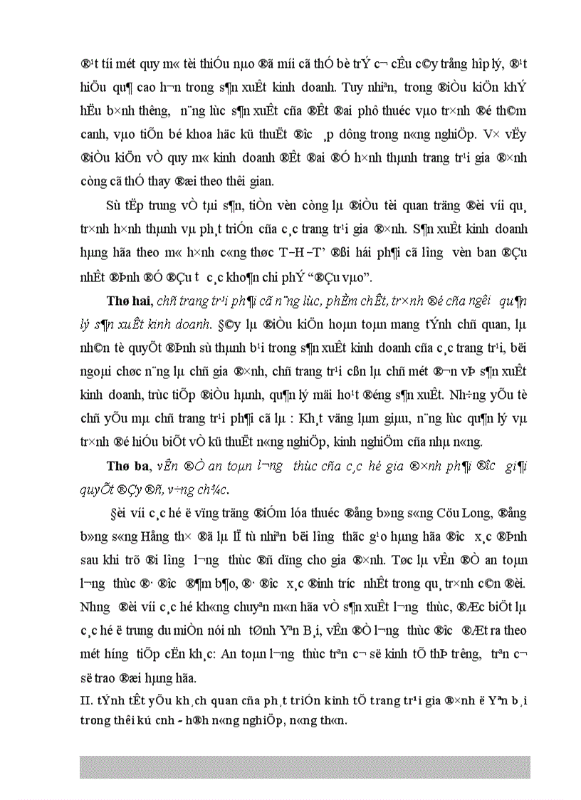 image for page Một số giải pháp chủ yếu phát triển kinh tế trang trại gia đình tỉnh Yên Bái đến năm 2005